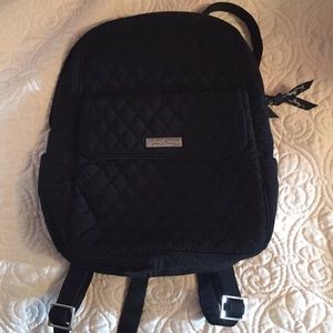 Vera Bradley black mini backpack